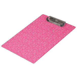 Porte-bloc Empreinte de léopard Pink Cheetah
