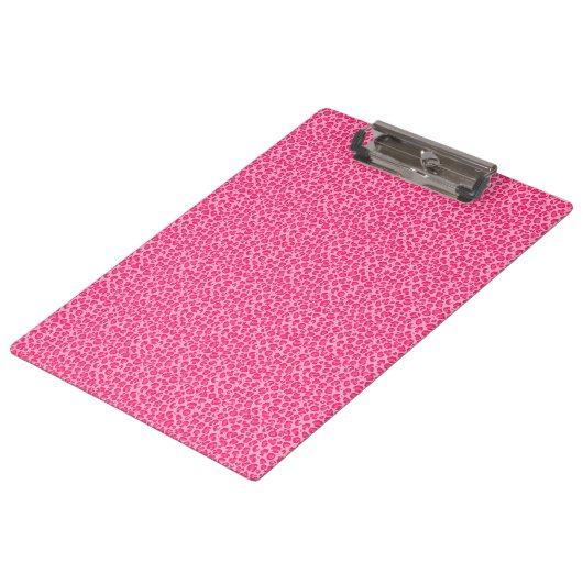 Porte-bloc Empreinte de léopard Pink Cheetah (Incliné)