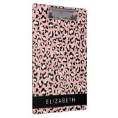 Porte-bloc Empreinte de léopard, Spots, Leopard Rose, Votre N (Swatch)
