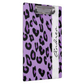 Porte-bloc Empreinte de léopard, Spots, Leopard Violet, Votre (Swatch)