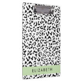 Porte-bloc Empreinte de léopard, Spots, Noir Et Blanc, Votre  (Swatch)