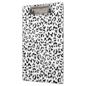 Porte-bloc Empreinte de léopard, Zones Léopard, Noir Et Blanc (Gauche)