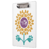 Porte-bloc Empreinte de patte Porte - blocs de tournesol (Gauche)