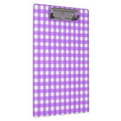Porte-bloc En vichy violet brillant (Swatch)