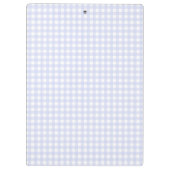 Porte-bloc En vichy violet F & L (Dos)