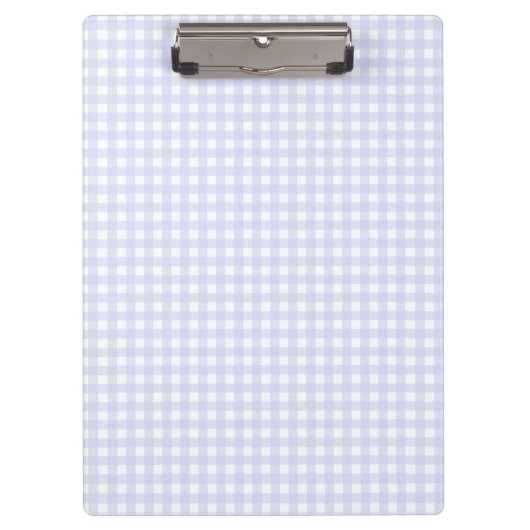 Porte-bloc En vichy violet F & L (Devant)