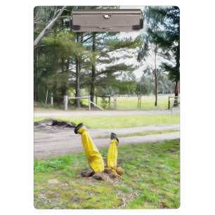 Porte-bloc Encore perdu dans le jardin