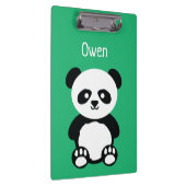 Porte-bloc Enfants adorables personnalisés de vert d'ours (Swatch)