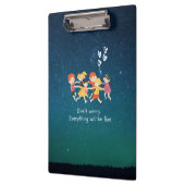 Porte-bloc Enfants heureux (Gauche)