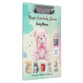 Porte-bloc Enfants Planificateur de fête Pastel Teddy Bear Co (Swatch)