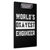 Porte-bloc engineer, engineering, okayest, funny, humor (Swatch)