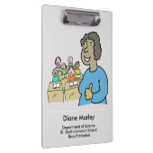 Porte-bloc Enseignant avec thème de classe (Swatch)