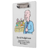 Porte-bloc Enseignant avec thème de classe (Gauche)