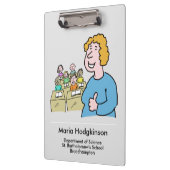 Porte-bloc Enseignant avec thème de classe Design amusant (Gauche)