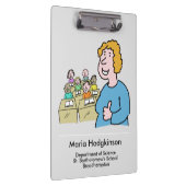 Porte-bloc Enseignant avec thème de classe Design amusant (Swatch)