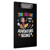 Porte-bloc Enseignant de 2e année 2e année Aventure commence (Swatch)