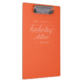 Porte-bloc Enseignant de script personnalisé ou Porte - bloc (Swatch)