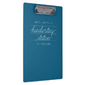 Porte-bloc Enseignant de script personnalisé ou Porte - bloc  (Swatch)