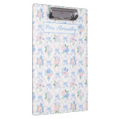 Porte-bloc Enseignant Personnalisé Floral Ribbon Bows (Swatch)