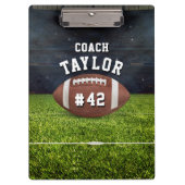 Porte-bloc Entraîneur américain de football (Devant)