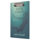 Porte-bloc Entraîneur de natation Turquoise Moderne Porte - b (Gauche)