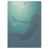 Porte-bloc Entraîneur de natation Turquoise Moderne Porte - b (Dos)