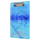 Porte-bloc Entraîneur | Équipe de natation | Points de torsio (Gauche)