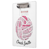 Porte-bloc Entraîneur Personnalisé De Netball (Gauche)