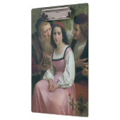 Porte-bloc Entre richesse et amour (par Bouguereau) (Gauche)