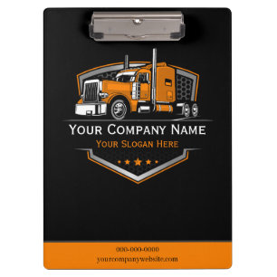 Porte-bloc Entreprise de camionnage professionnel