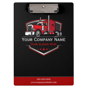 Porte-bloc Entreprise de camionnage professionnel