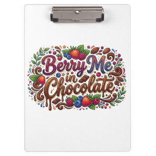 Porte-bloc Enveloppez-moi de Chocolat – Pun de Dessert Sucré