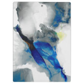 Porte-bloc Ephéméral - Bleu et gris (Dos)