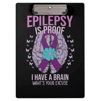 PORTE-BLOC EPILEPSY EST LA PREUVE QUE J'AI UN CERVEAU QUI EST