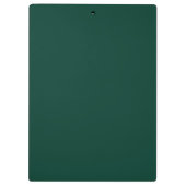 Porte-bloc Épinette de couleur solide vert foncé (Dos)