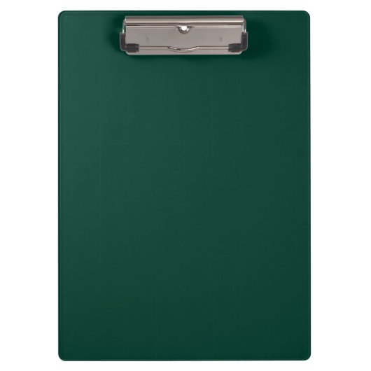 Porte-bloc Épinette de couleur solide vert foncé (Devant)