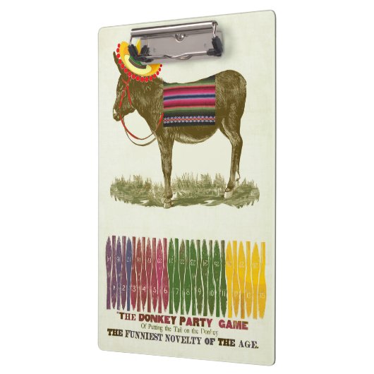 Porte-bloc Éplucher la queue sur l'âne (Gauche)