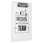 Porte-bloc Équipe d'enseignants préscolaires (Swatch)