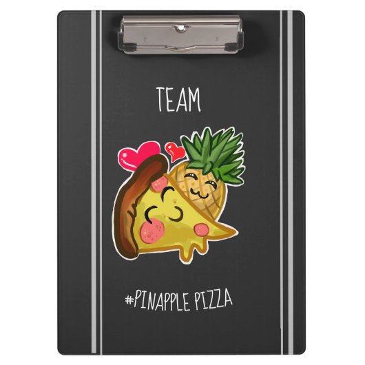 Porte-bloc Équipe Pinapple Pizza (Devant)