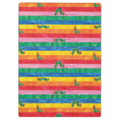 Porte-bloc Eric Carle | Caterpillar Rainbow Stripe Motif (Dos)