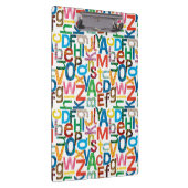 Porte-bloc Eric Carle | Lettres Motifs alphabétiques (Swatch)