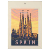 Porte-bloc Espagne | Familia Sagrada (Dos)