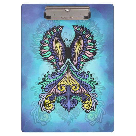 Porte-bloc Esprit mystique papillon (Devant)