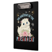 Porte-bloc esthétique du chat, L'anatomie du chat perse (Gauche)