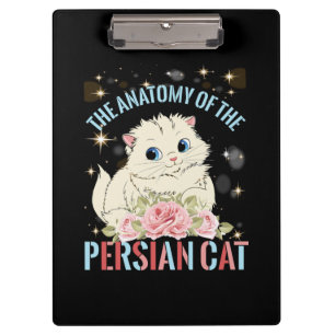 Porte-bloc esthétique du chat, L'anatomie du chat perse
