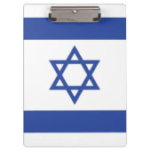Porte-bloc Etat d'Israël Drapeau, Étoile de David Juifs (Devant)