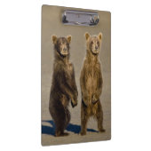 Porte-bloc États-Unis Alaska. Cubes d'ours Brown côtier (Swatch)