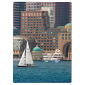 Porte-bloc États-Unis, Massachusetts. Skyline Waterfront 2 de (Dos)