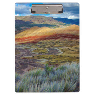 Porte-bloc États-Unis, Oregon. Paysage des Painted Hills