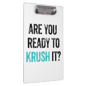 Porte-bloc Êtes-vous prêts à KRUSH il ? (Swatch)